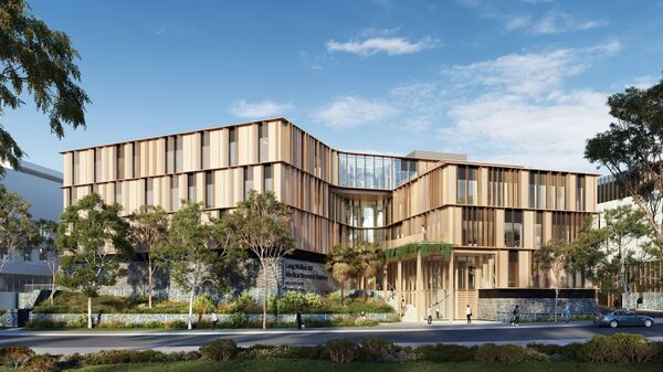 MEP BIM model - Lang Walker Medical Research Centre