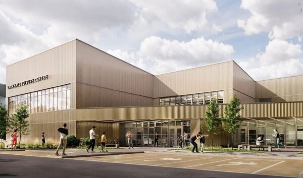 MEP BIM model - Larkhall Leisure Centre